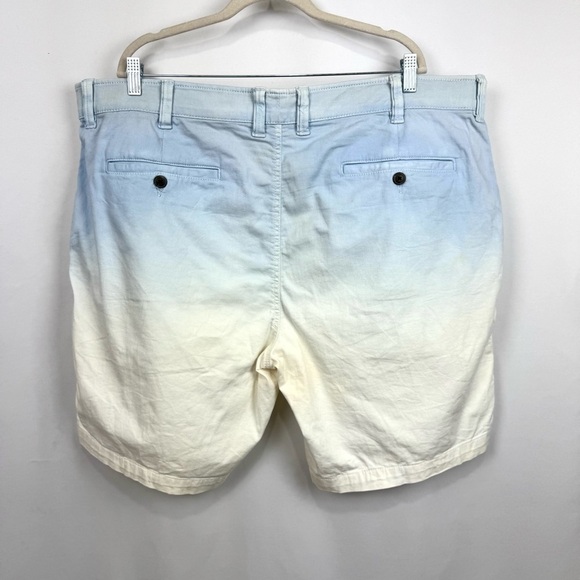 Foundry Men’s Sz 46 Shorts 9.5” Comfort Stretch Big & Tall Sky Blue 2 Tone Ombré - Picture 4 of 9